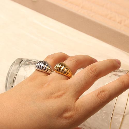 Titanium Steel Finger Ring plated fashion jewelry Sold By PC