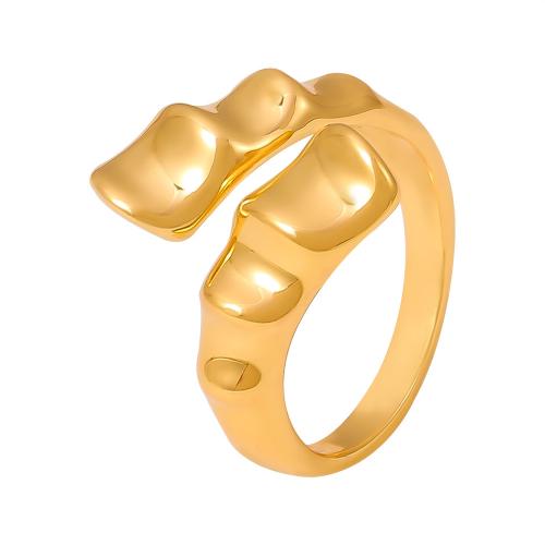 Brass Finger Ring 18K gold plated fashion jewelry & for woman Sold By PC