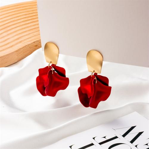 Zinc Alloy Stud Earring fashion jewelry & for woman Sold By Pair