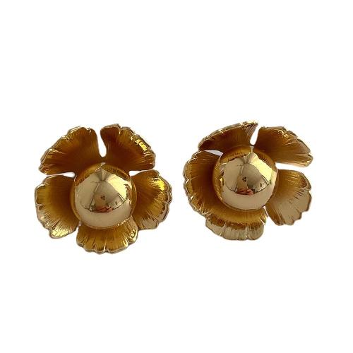 Brass Stud Earring fashion jewelry & for woman Sold By Pair