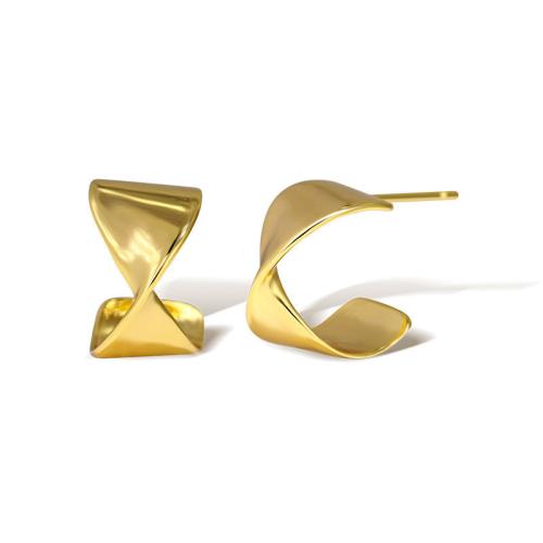 Brass Stud Earring fashion jewelry & for woman Sold By Pair