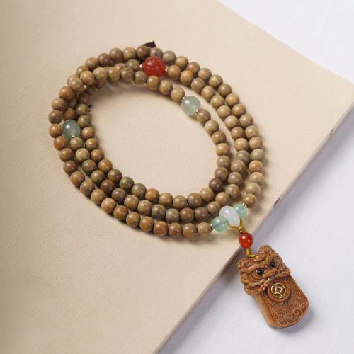 Mala armbanden, Green Sandelhout, mode sieraden & uniseks, Lengte Ca 70 cm, Verkocht door PC