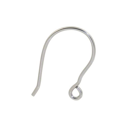 Stainless Steel Hook Earwire 316 Stainless Steel DIY original color 21mm Sold By PC