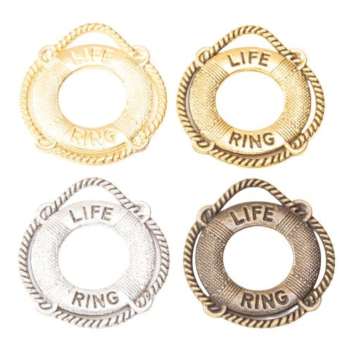 Zinc Alloy Pendants Life Ring plated DIY nickel lead & cadmium free Approx Sold By Bag