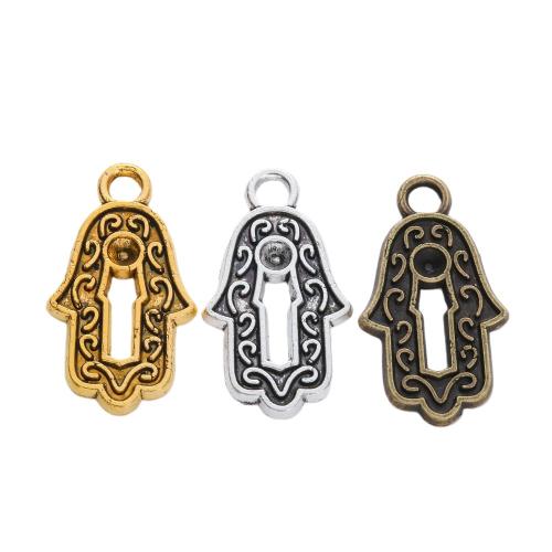 Zinc Alloy Hand Pendants plated DIY nickel lead & cadmium free Approx Sold By Bag