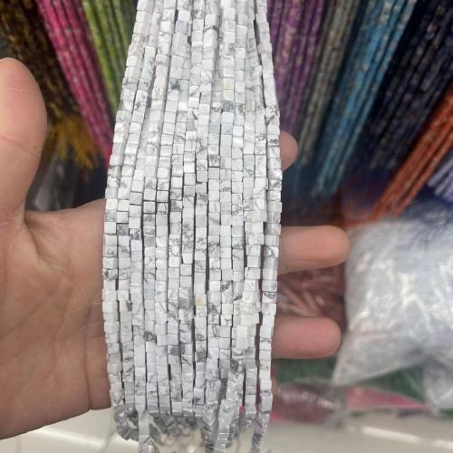 Gemstone Jewelry Beads Natural Stone Square DIY Sold By Strand