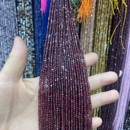 Prirodni Garnet perle, Granat, možete DIY, 2x2mm, Prodano By Strand