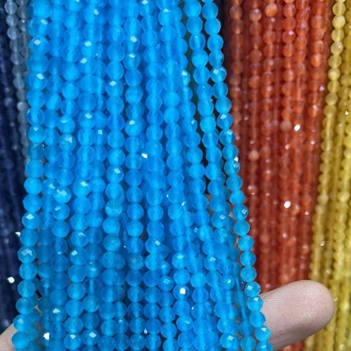 Mačke Eye Nakit perle, Mačke očiju, možete DIY, više boja za izbor, 3mm, Prodano By Strand