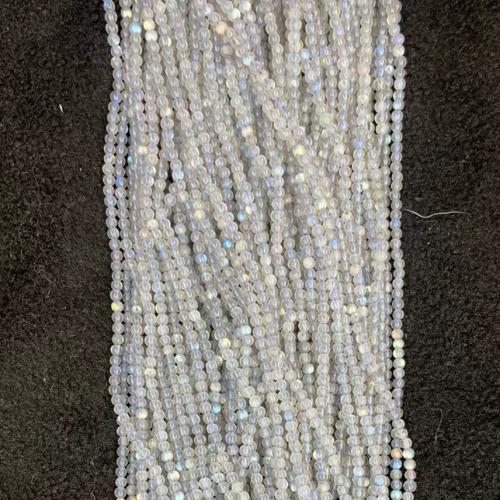 Moonstone Beads, Månesten, du kan DIY, 3mm, Solgt af Strand