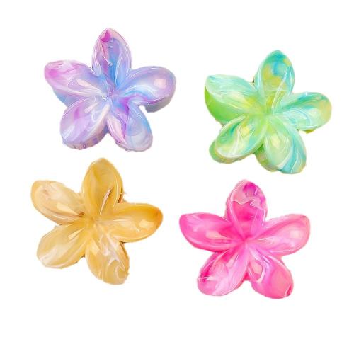 Haar Claw Clips, Hars, Bloem, handgemaakt, voor vrouw, meer kleuren voor de keuze, Verkocht door PC