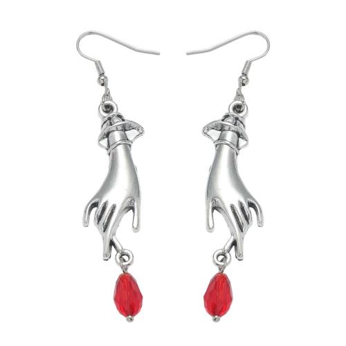 Nieuwe Hot Halloween sieraden en Decor, Zinc Alloy, Halloween ontwerp & mode sieraden & verschillende stijlen voor de keuze & voor vrouw, meer kleuren voor de keuze, Verkocht door pair