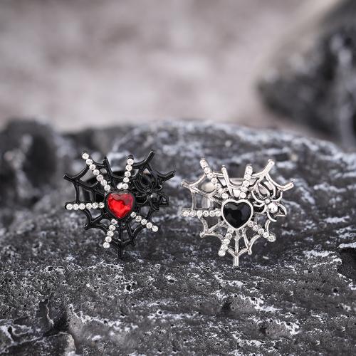 New Hot Halloween Jewelry and Decor Zinc Alloy Halloween Design & fashion jewelry & for woman & with rhinestone Sold By PC