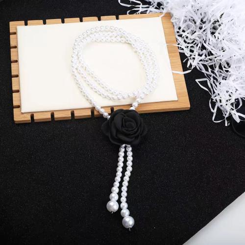 Body Chain Jewelry Plastic Pearl for woman Length Approx 130 cm Sold By PC