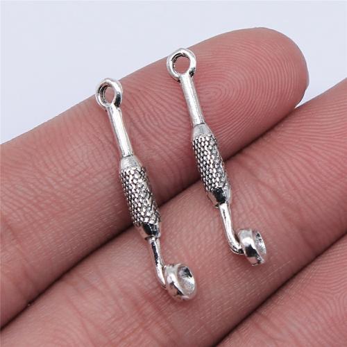 Zinc Alloy Pendants antique silver color plated DIY Sold By PC