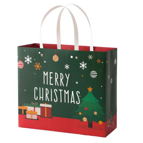 Papier Christmas Gift Bag, Afdrukken, verschillende grootte voor keus, meer kleuren voor de keuze, Verkocht door PC