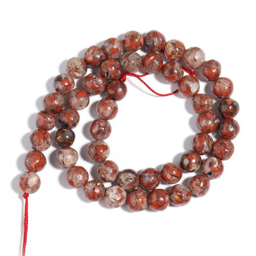 Gemstone šperky Korálky, Pieterovy stránky, Kolo, DIY & různé velikosti pro výběr, červený, nikl, olovo a kadmium zdarma, Prodáno za Cca 38 cm Strand