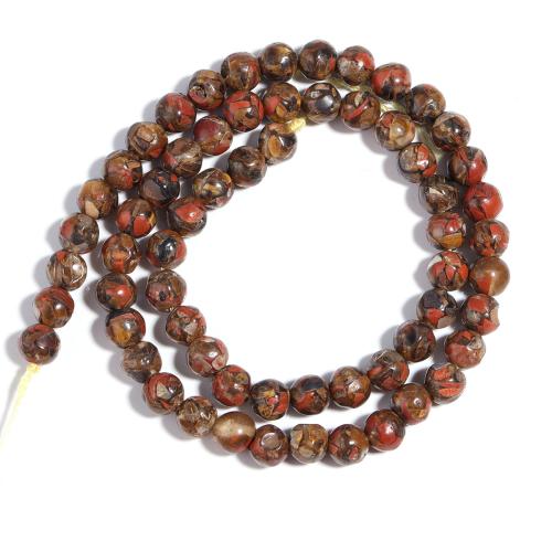 Gemstone Jewelry Beads Pietersite Round DIY mixed colors nickel lead & cadmium free Sold Per Approx 38 cm Strand