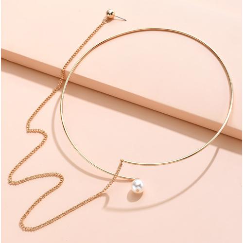 Zinc Alloy Jewelry Necklace fashion jewelry & for woman Length Approx 32 cm Sold By PC