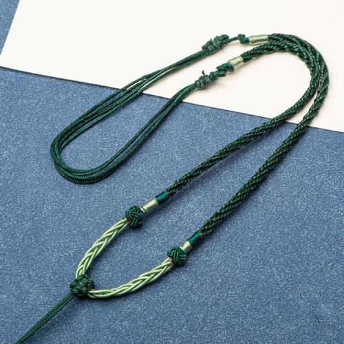 Fashion Necklace Cord Polyamide handmade Adjustable & Unisex Length Approx 48-64 cm Sold By PC