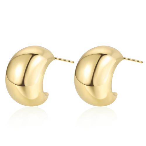 Brass Stud Earring fashion jewelry & for woman Sold By Pair