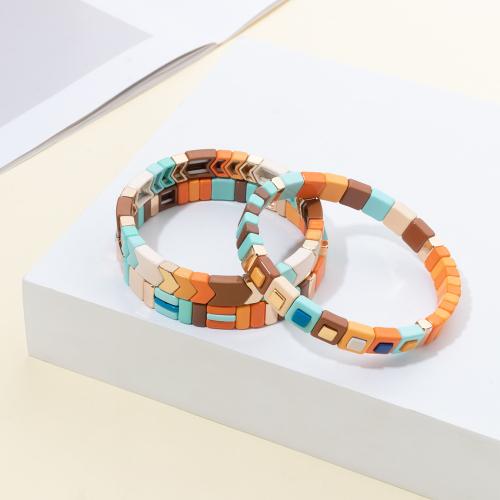 Pulsera de Porcelana, diferentes estilos para la opción & para mujer & esmalte, más colores para la opción, longitud 18 cm, Vendido por UD