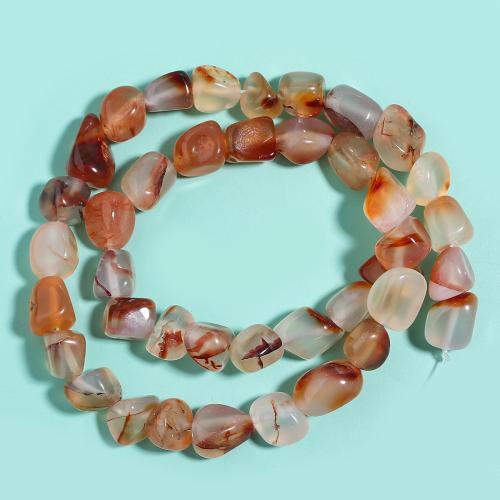 Perles agates, Agate, Rond, DIY, 10x8mm, Vendu par brin