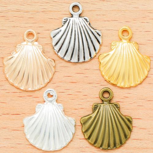 Zinc Alloy Pendants Shell plated DIY Sold By Bag