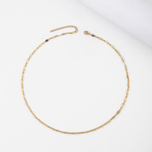 Chaîne collier , Acier inoxydable 304, bijoux de mode & longueur différente pour le choix & pour femme, plus de couleurs à choisir, 3mm, Vendu par PC