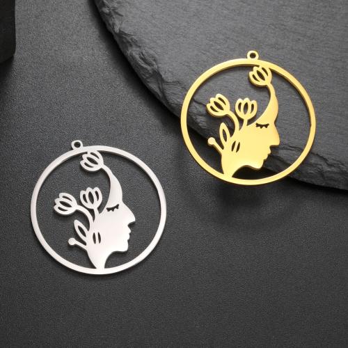 Stainless Steel Pendants 304 Stainless Steel DIY Sold By PC