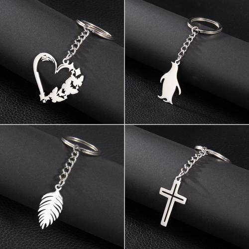 Stainless Steel Key Clasp 304 Stainless Steel & Unisex Sold By PC