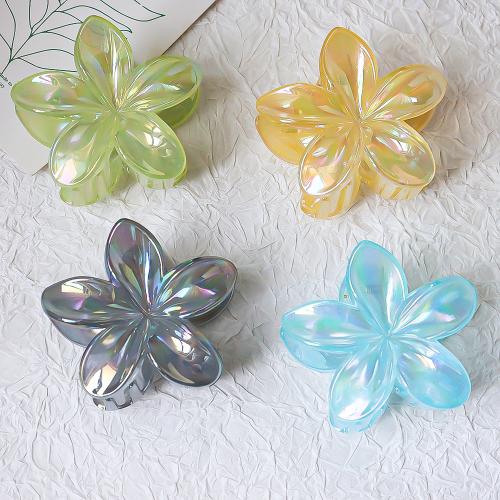 Hair Claw Clips Resin Flower handmade for woman & pearlized Sold By PC