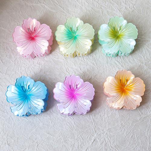 Hair Claw Clips Resin Flower handmade for woman Sold By PC