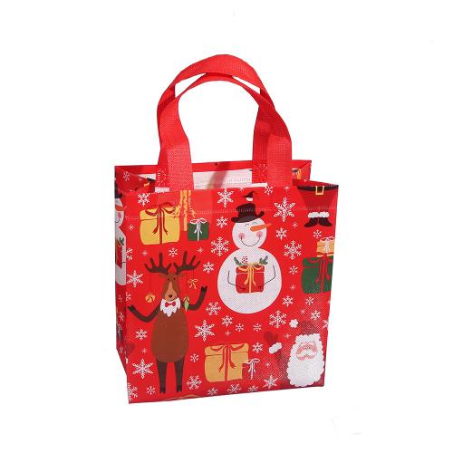 Christmas Gift Bag Non-woven Fabrics Christmas Design  Sold By Lot