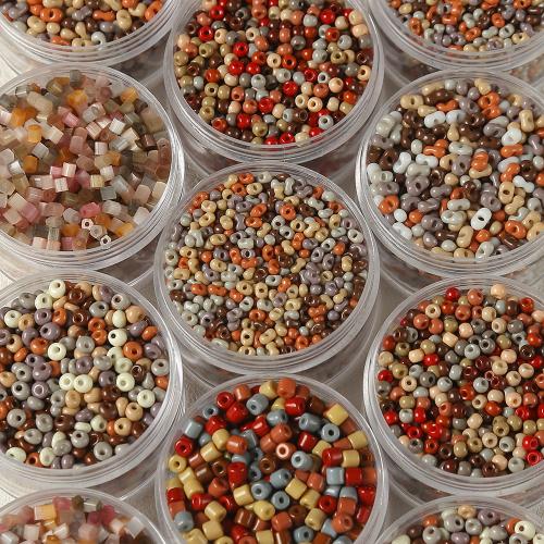 Seedbead Beads DIY multi-colored Sold By Bag