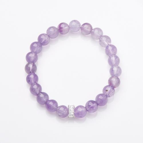 Quarz Armbänder, Amethyst, handgemacht, Modeschmuck & verschiedene Stile für Wahl & für Frau, Länge ca. 14-16 cm, verkauft von PC