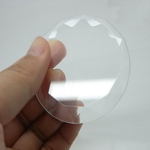 Plastic Kosmetiske Mirror Setting, du kan DIY, 58mm, Solgt af PC