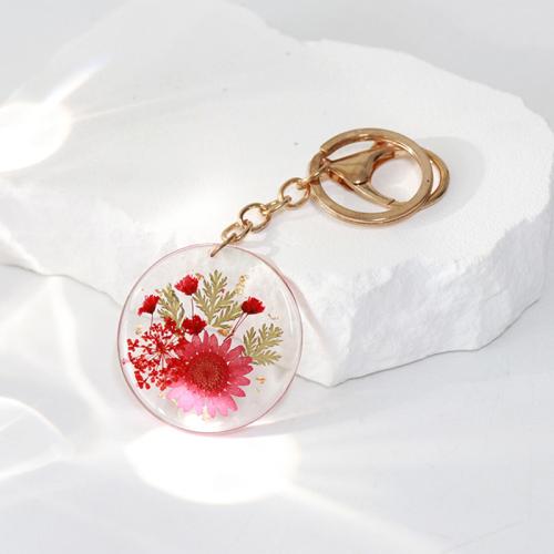 Pressed Dried Flower Jewelry  304 Stainless Steel with Dried Flower epoxy gel Unisex Sold By Bag