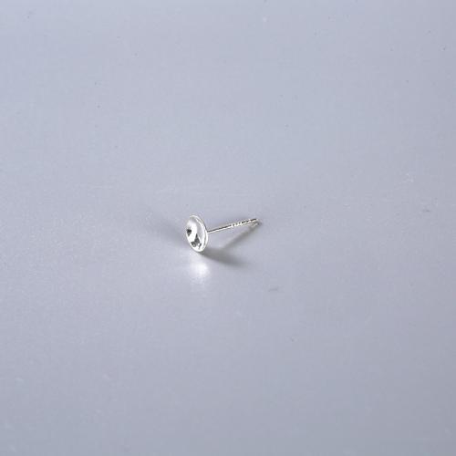 925 sterling zilver Earring Stud Component, DIY & verschillende grootte voor keus, Verkocht door pair