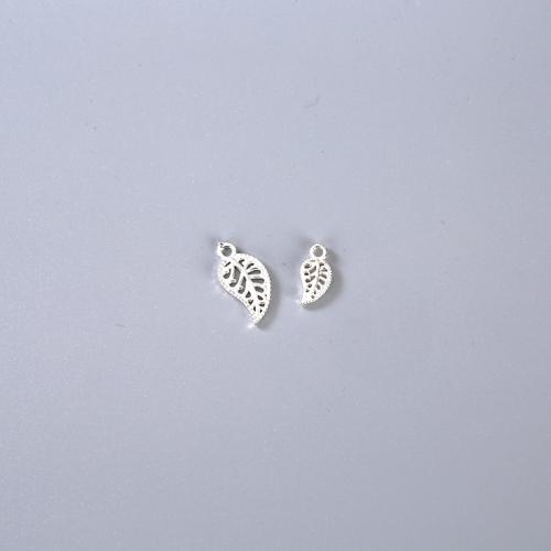 925 Sterling Silver hänge, Leaf, DIY & olika storlek för val, Säljs av PC