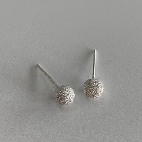 Sterling zilver sieraden oorbellen, 925 sterling zilver, DIY & verschillende grootte voor keus, Verkocht door pair