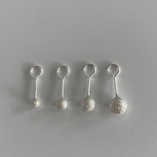 925 Sterling Silver eyepin, ilfheidhmeach & DIY & méid éagsúla do rogha, Díolta De réir Péire