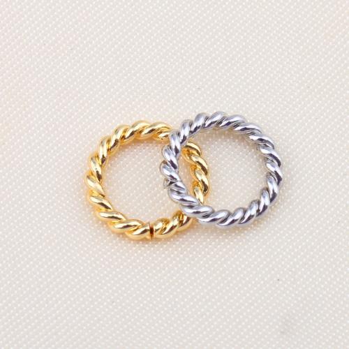 Brass Linking Ring Round plated DIY nickel lead & cadmium free Sold By PC