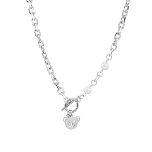 Stainless Steel Sweater Chain Necklace 304 Stainless Steel fashion jewelry & for woman Length Approx 45 cm Sold By PC