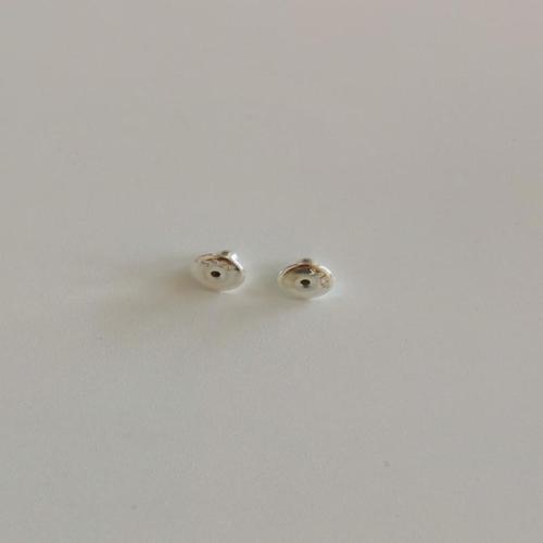 925 Sterling Zilveren Oornoot Component, DIY & verschillende grootte voor keus, Verkocht door pair