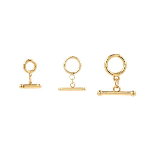 Brass Toggle Clasp gold color plated DIY nickel lead & cadmium free Sold By PC