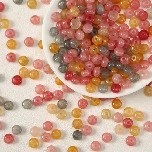 Fashion Glass Beads Flat Round DIY Approx Sold By Bag