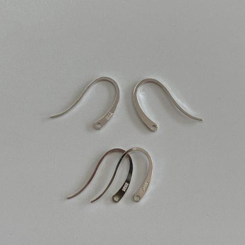 925 Sterling Silver Hook Earwire, možete DIY & različitih stilova za izbor, Prodano By par