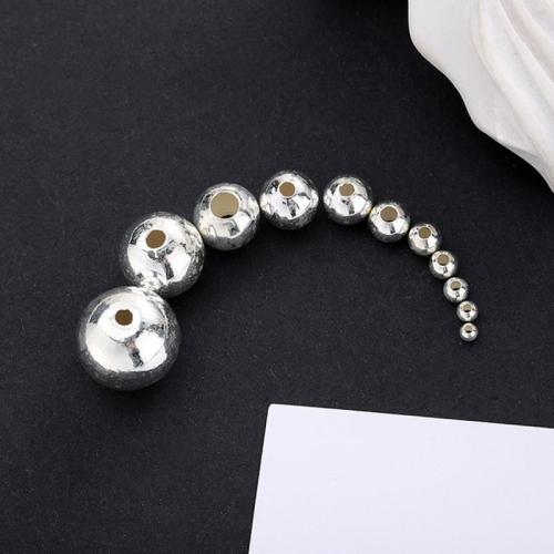 925 Sterling Silver Beads DIY Sold By PC