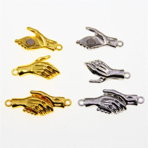 Zinc Alloy Magnetic Clasp with Magnet Hand plated DIY nickel lead & cadmium free 32mm Approx Sold By Bag