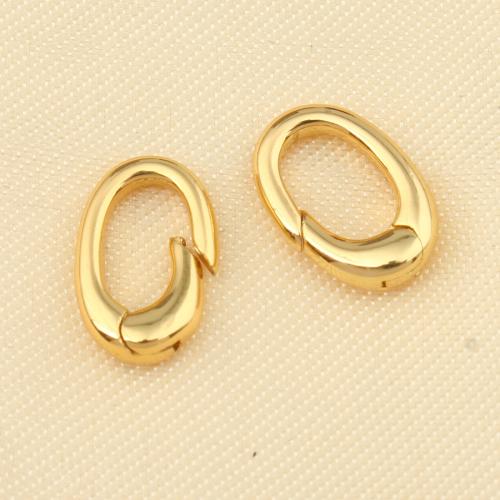 Messing Schmuckverschluss , goldfarben plattiert, DIY, frei von Nickel, Blei & Kadmium, 12x8x3mm, verkauft von PC